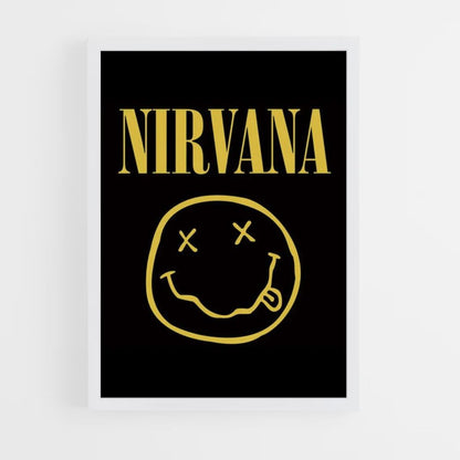 Póster Logotipo De Nirvana