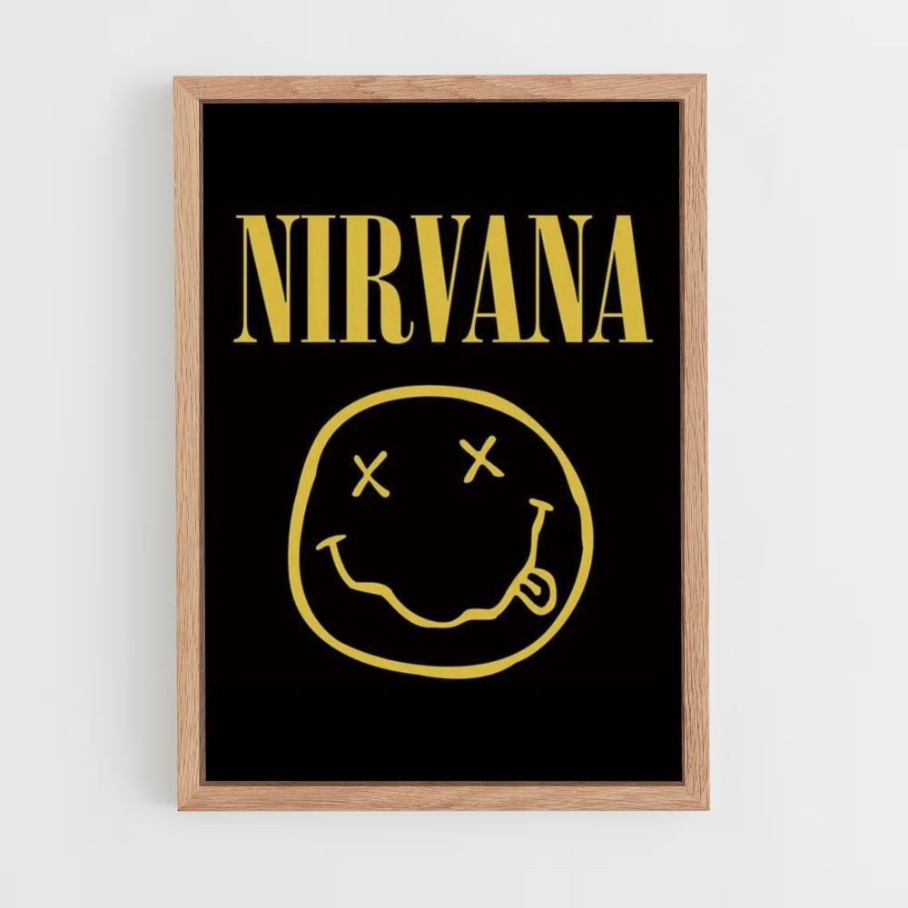 Póster Logotipo De Nirvana