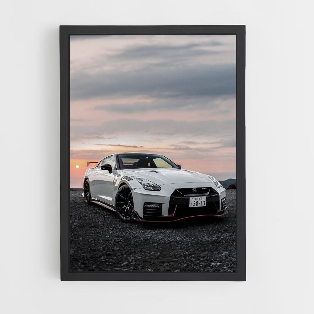 Póster Nissan GTR