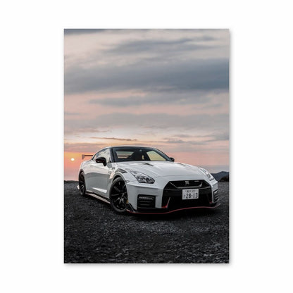 Póster Nissan GTR