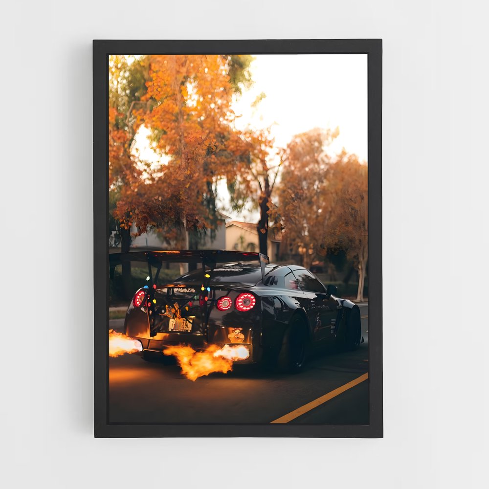 nissan-4 cadre Noir