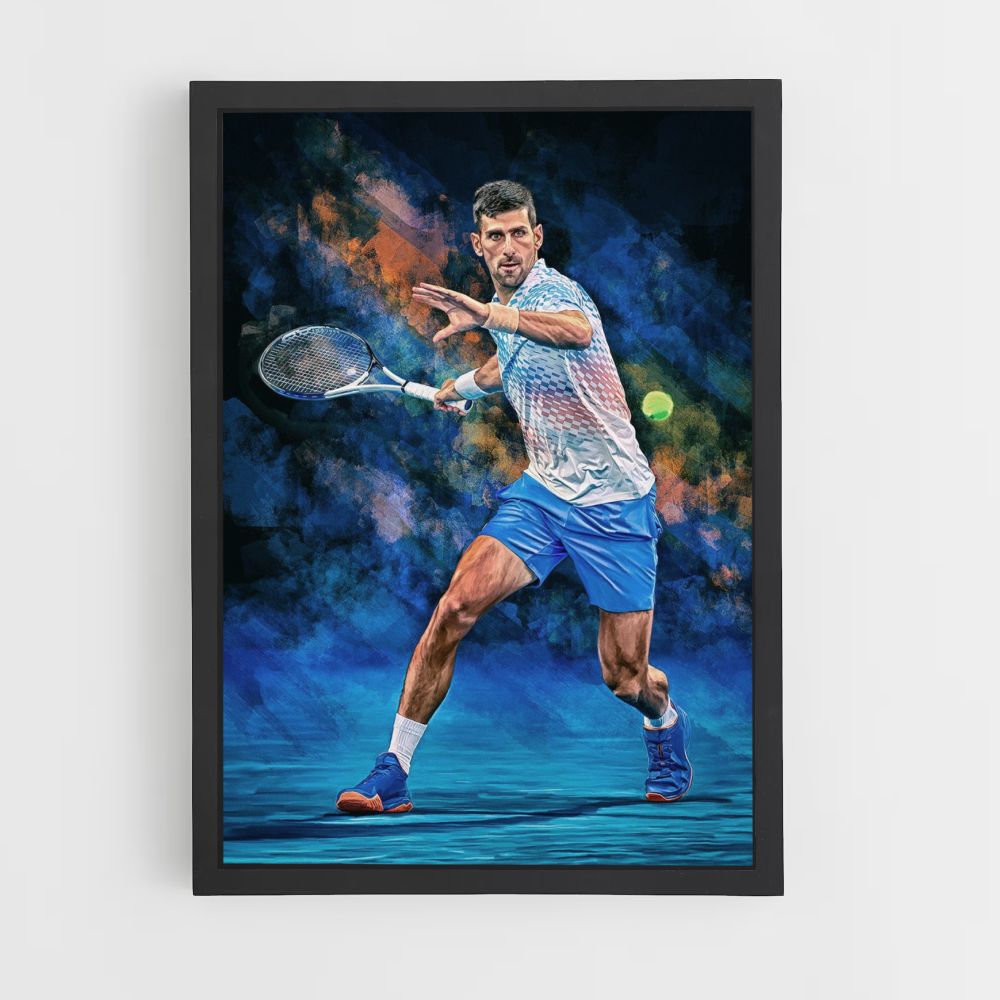 Cartel Novak Djokovic Tenis