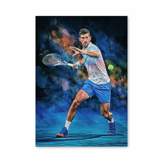 Cartel Novak Djokovic Tenis