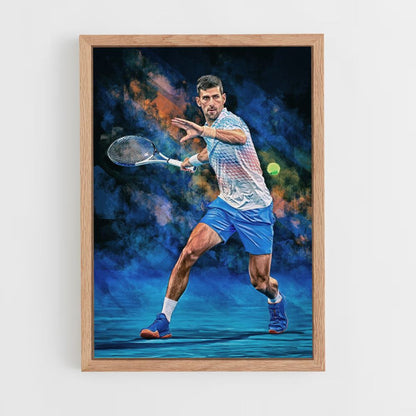 Cartel Novak Djokovic Tenis