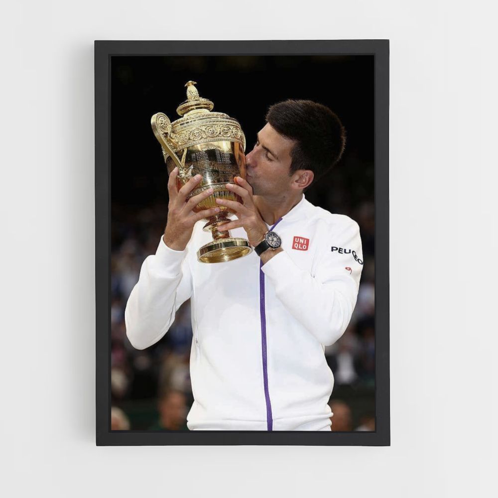 Cartel Victoria Novak Djokovic