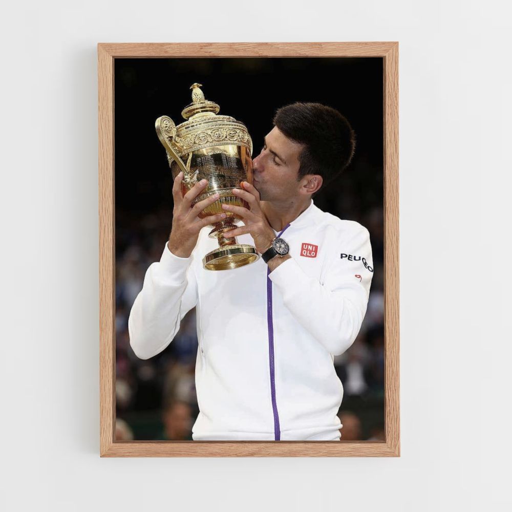 Cartel Victoria Novak Djokovic