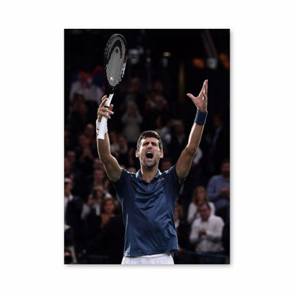 Cartel Tenis Djokovic