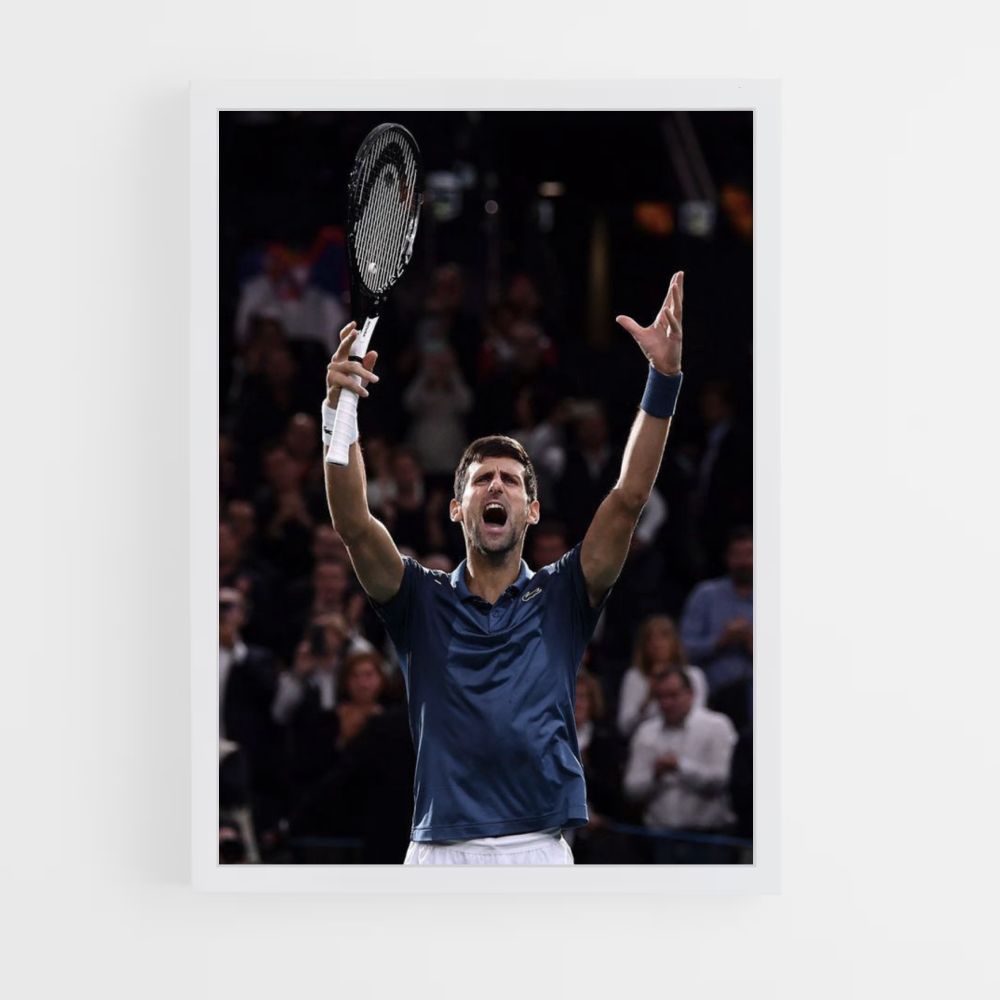 Cartel Tenis Djokovic