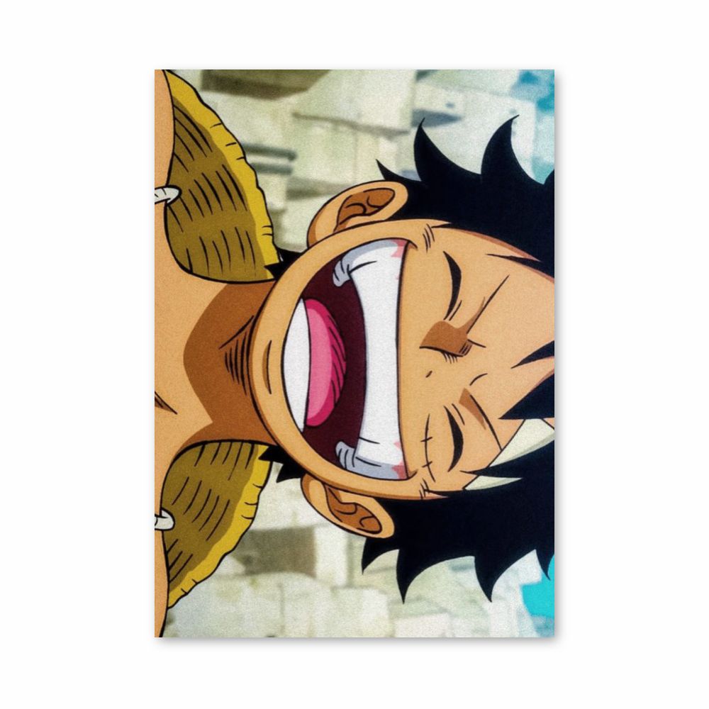 Póster La sonrisa de Luffy