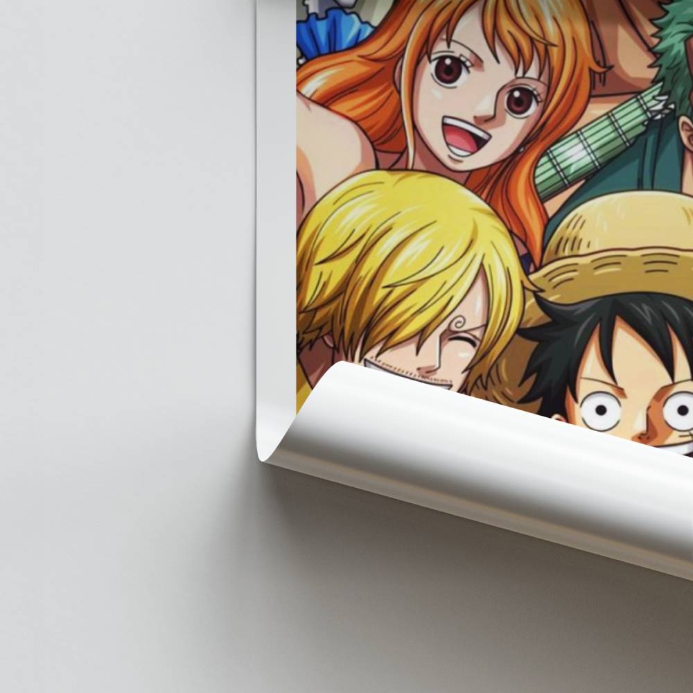 Póster One Piece Crew Luffy