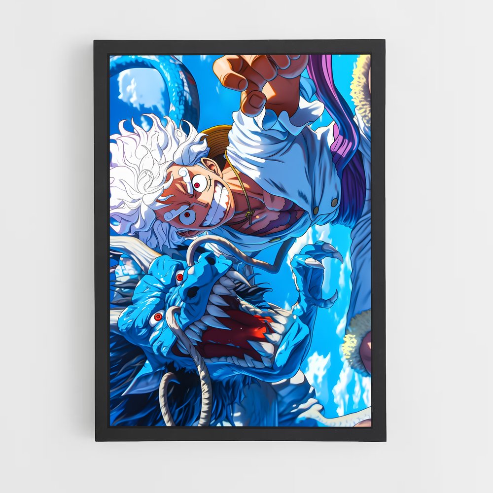 one-piece-21 cadre Noir