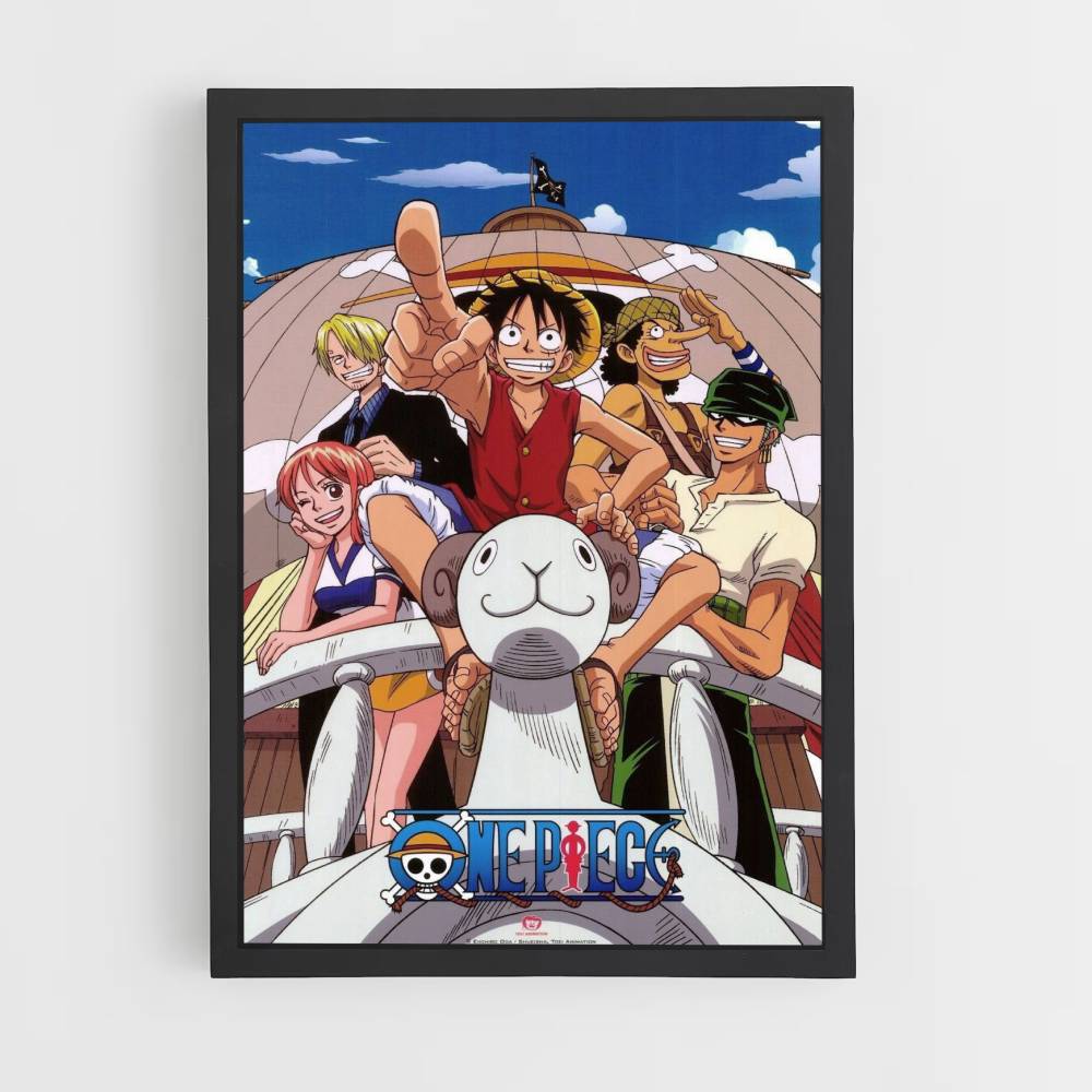 Póster One Piece Vogue Feliz