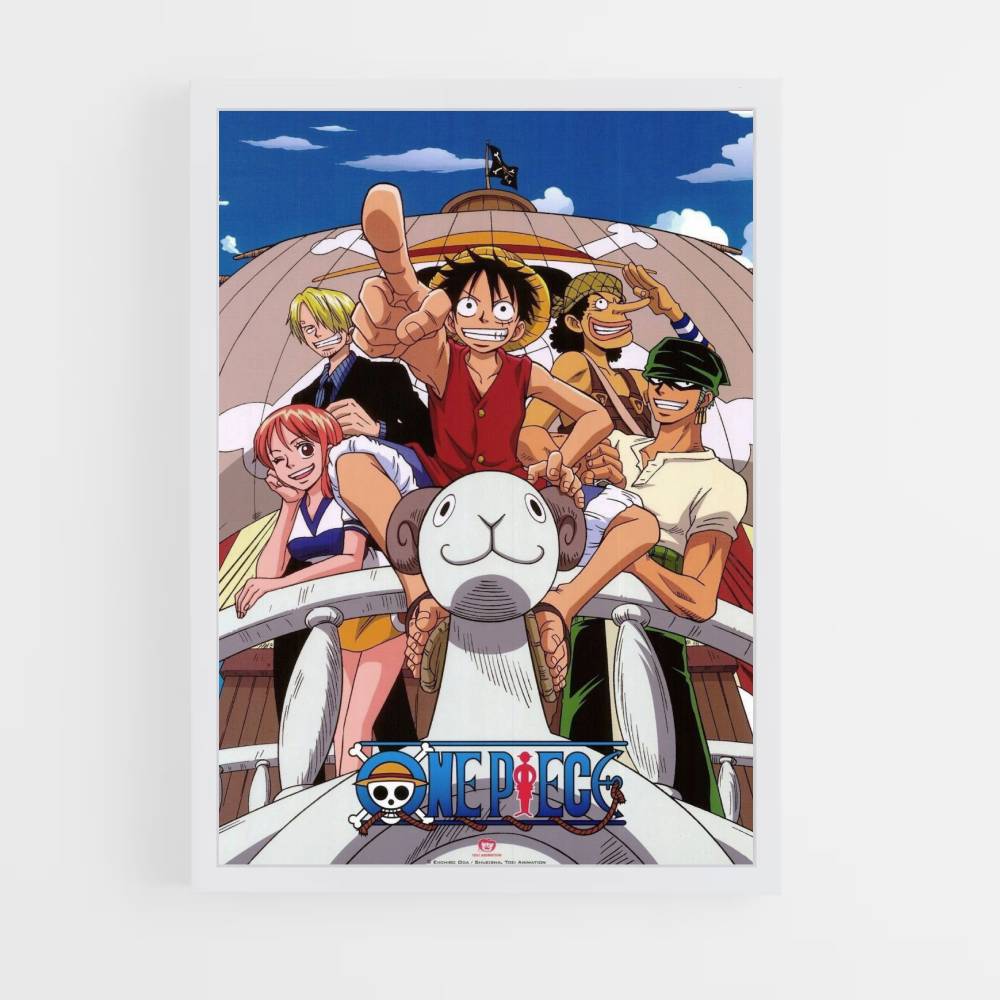 Póster One Piece Vogue Feliz