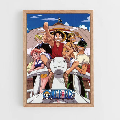 Póster One Piece Vogue Feliz