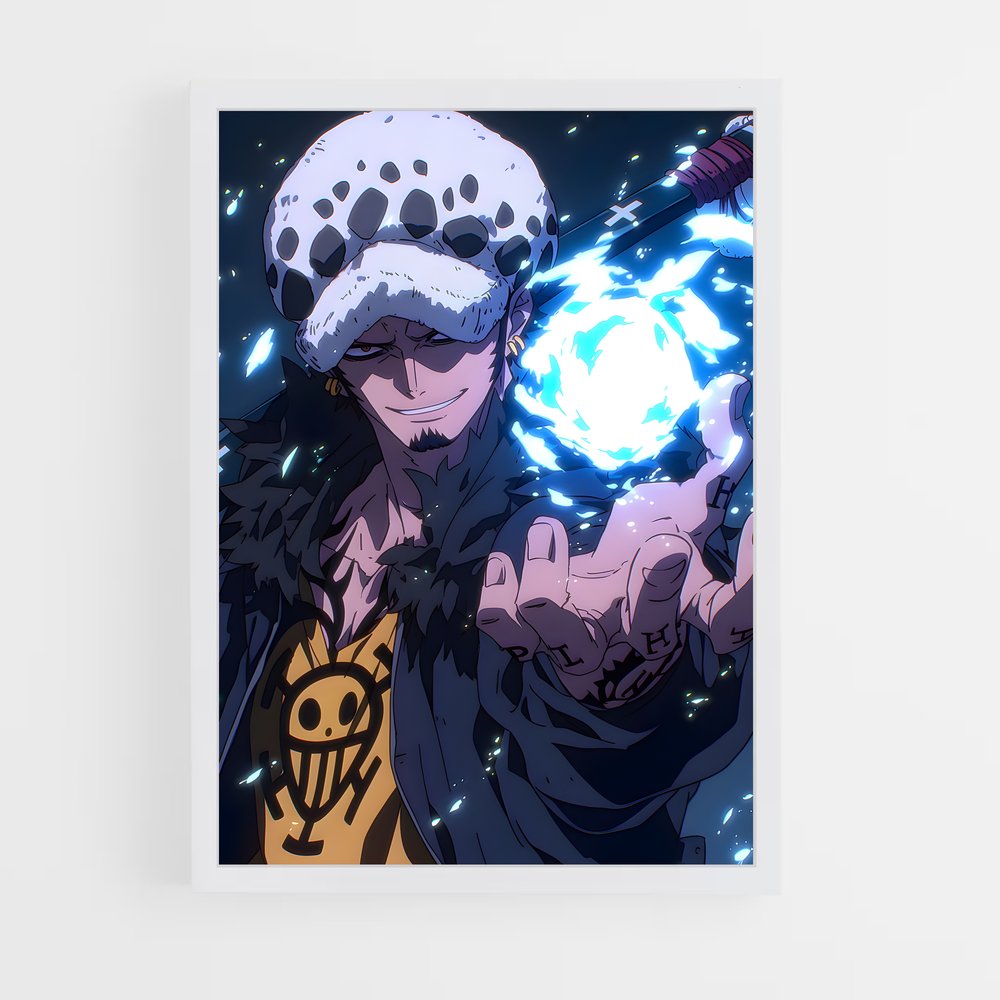 one-piece-27 cadre Blanc