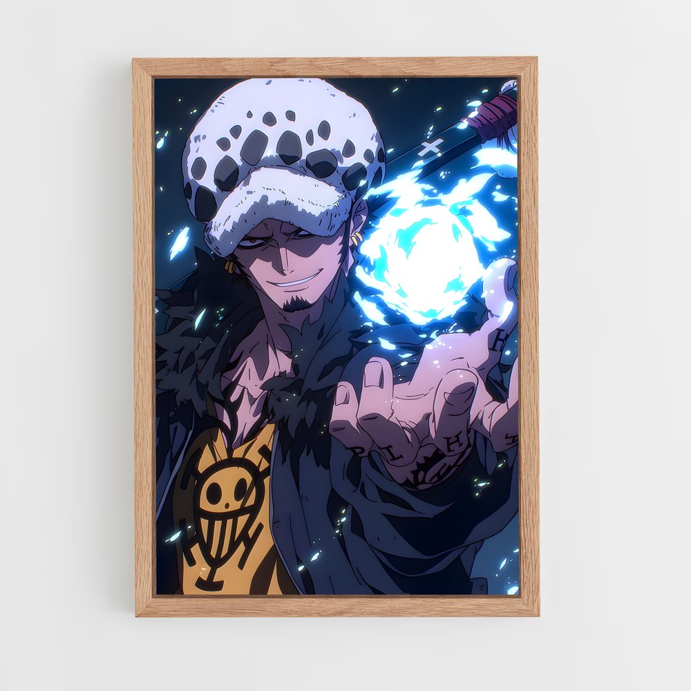 one-piece-27 cadre Bois clair