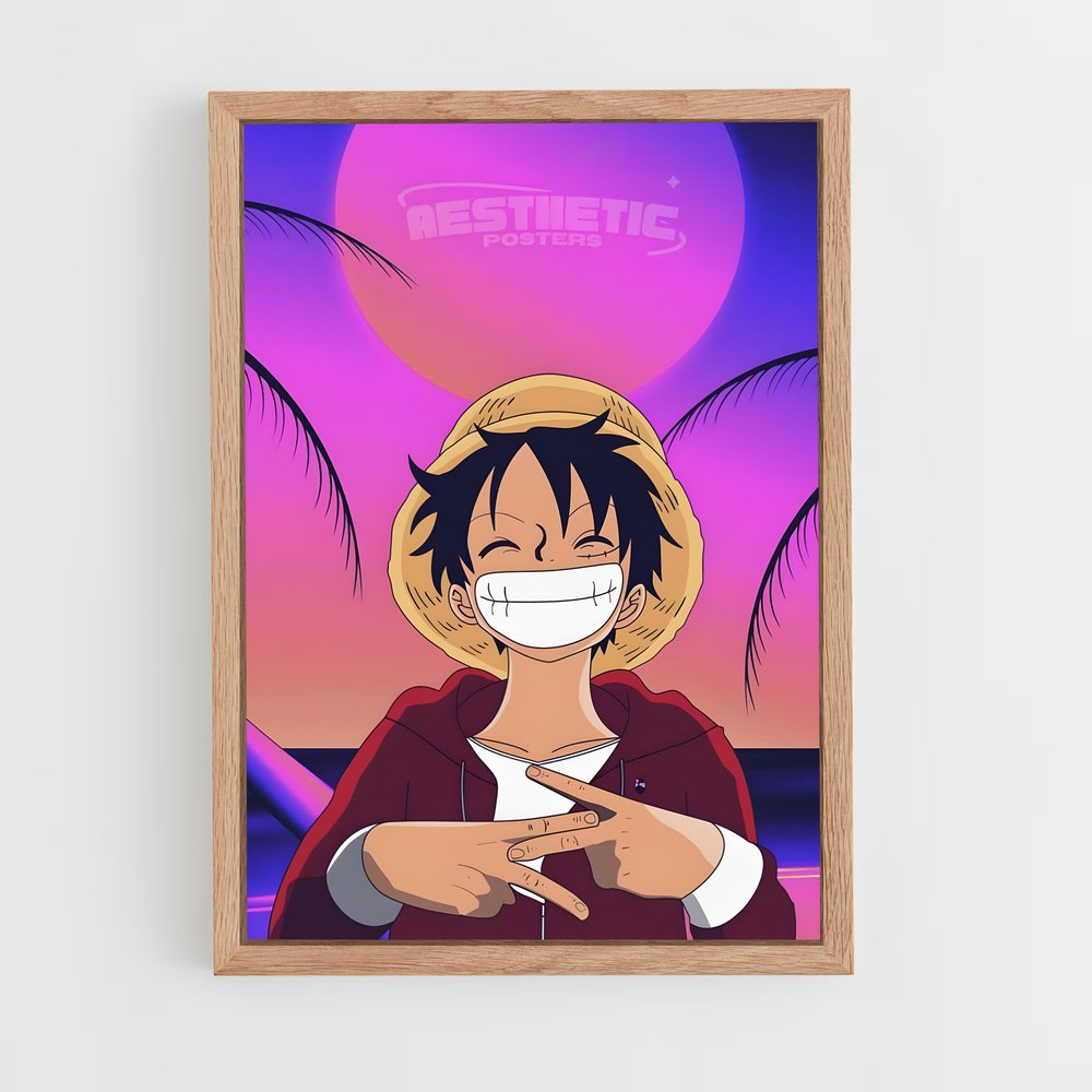 one-piece-5 cadre Bois clair