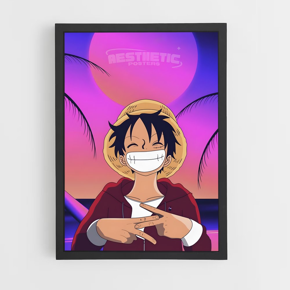 one-piece-5 cadre Noir