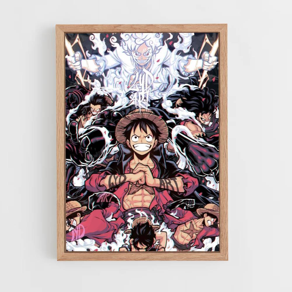 Póster Luffy Gear 5