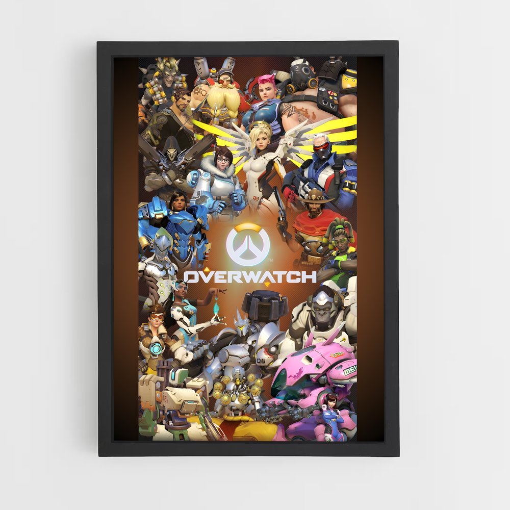 overwatch-13 cadre Noir