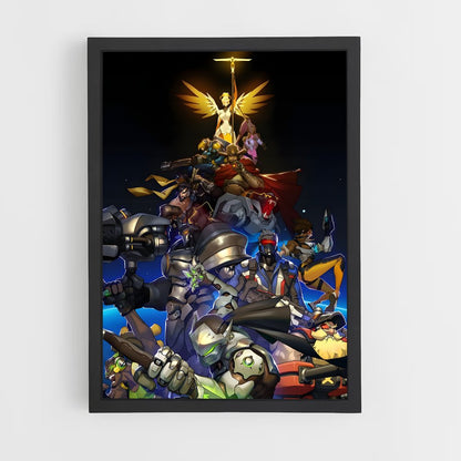 overwatch-7 cadre Noir
