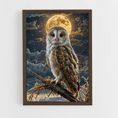 owl-11 cadre Bois foncé