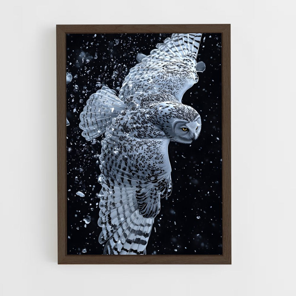owl-3 cadre Bois foncé