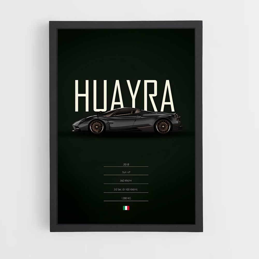 pagani-11 cadre Noir
