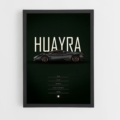 pagani-11 cadre Noir