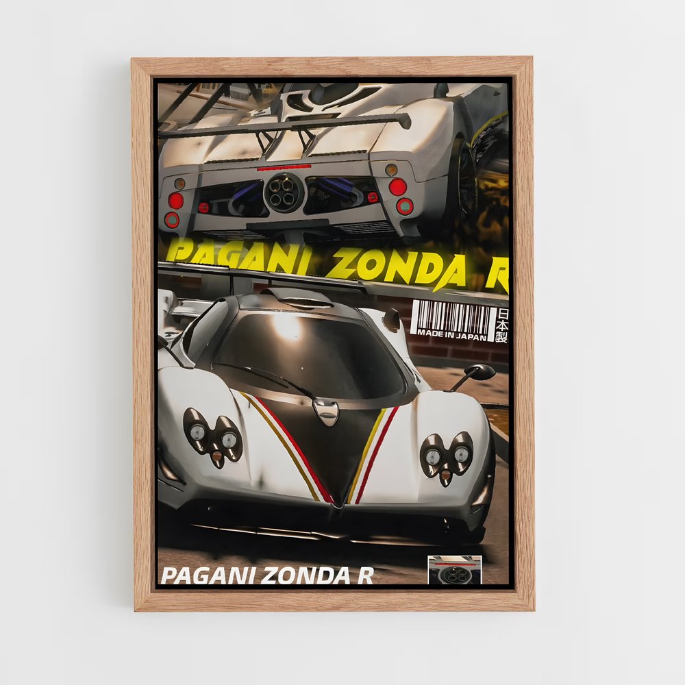 pagani-4 cadre Bois clair