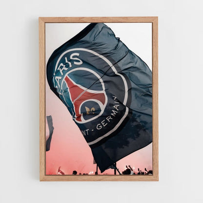 Bandera del PSG Póster