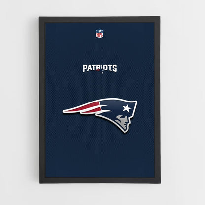 Póster Patriotas de la NFL