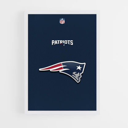 Póster Patriotas de la NFL