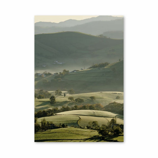 Paisaje Vasco Póster