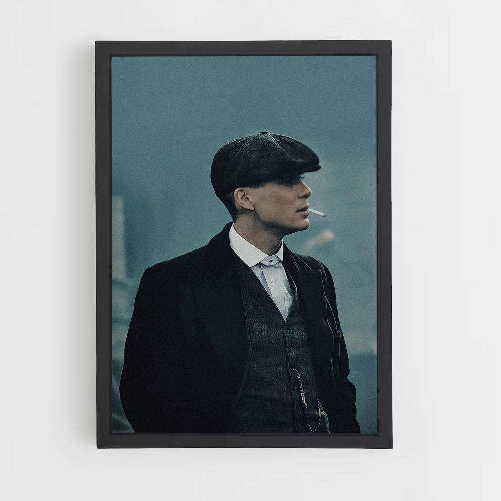 Póster Thomas Shelby Cigarrillo