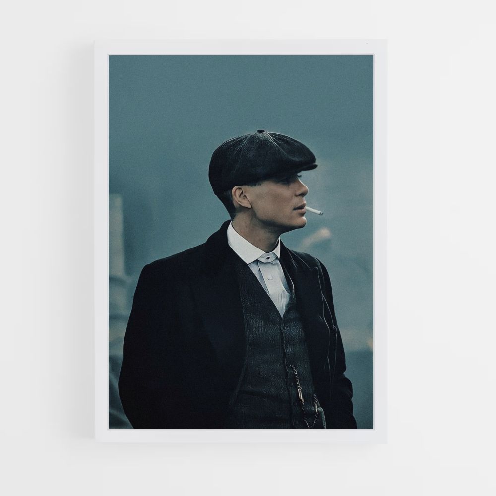 Póster Thomas Shelby Cigarrillo