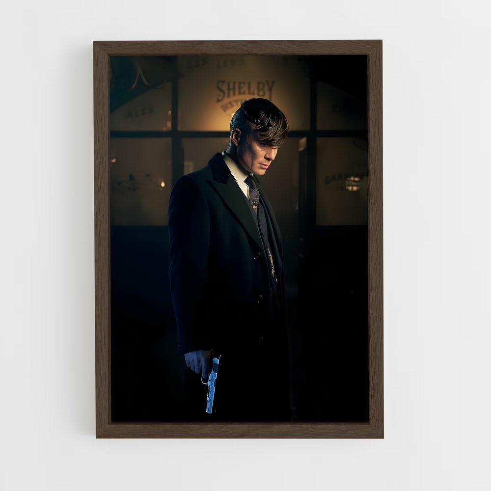 peaky-blinders-2 cadre Bois foncé