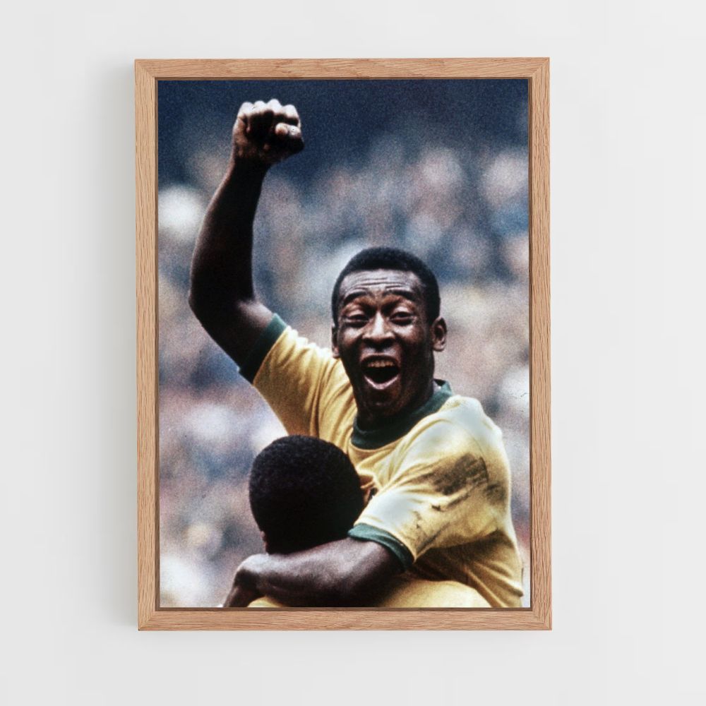 Póster Pelé Victoria