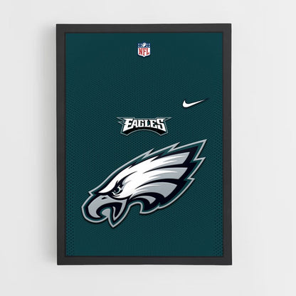 Águilas de Filadelfia Nike Póster