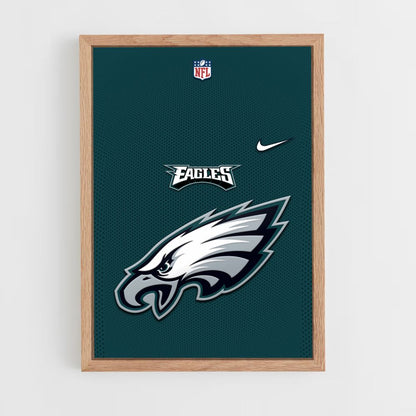 Águilas de Filadelfia Nike Póster