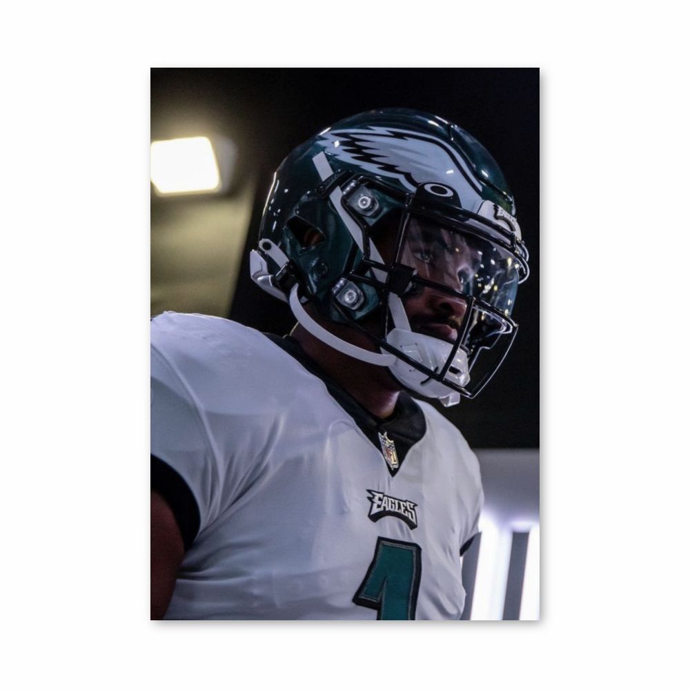 Casco de los Philadelphia Eagles Póster