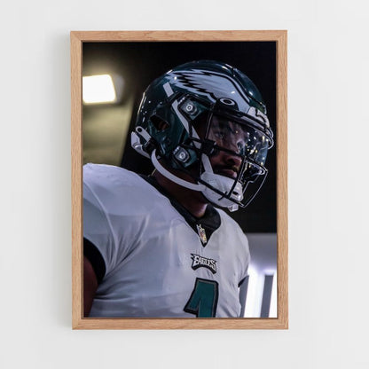 Casco de los Philadelphia Eagles Póster