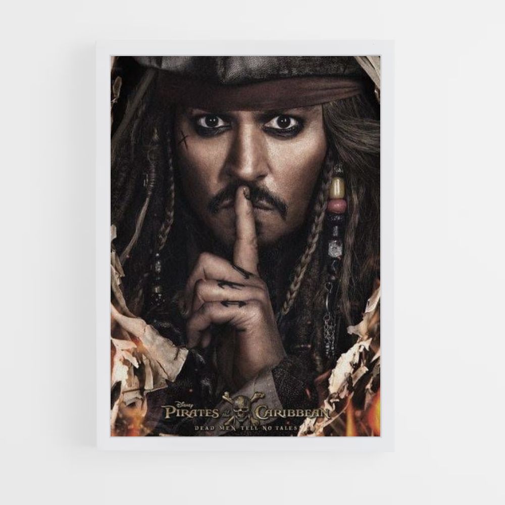 Cartel de la película Piratas del Caribe