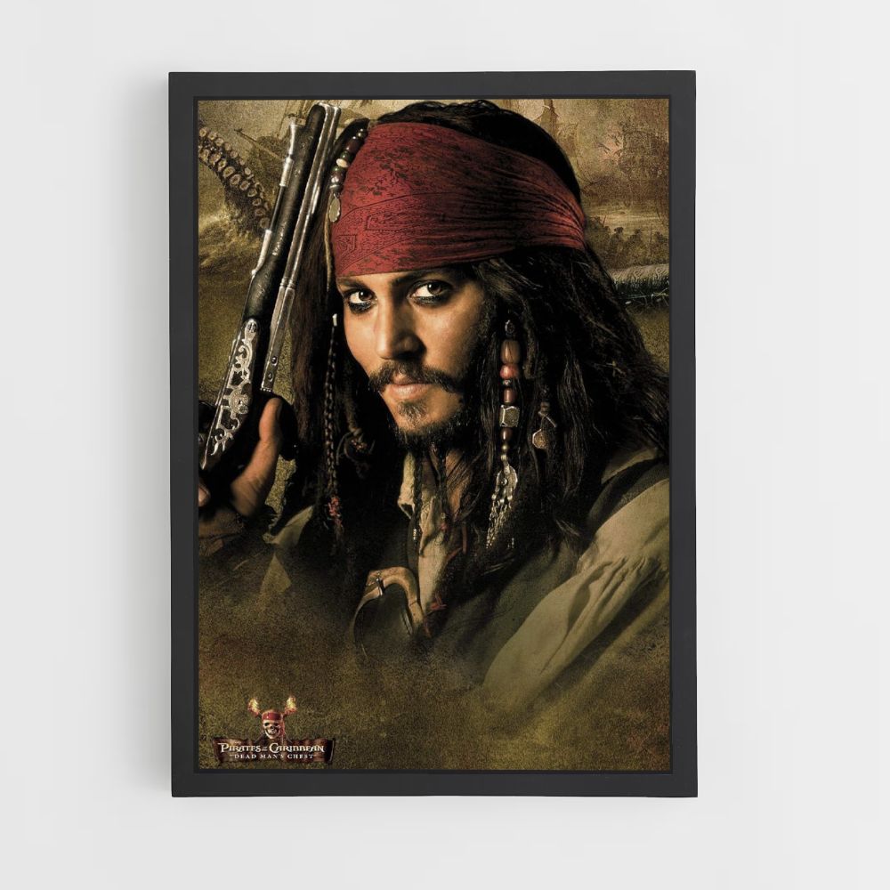 Pistola Jack Sparrow Póster