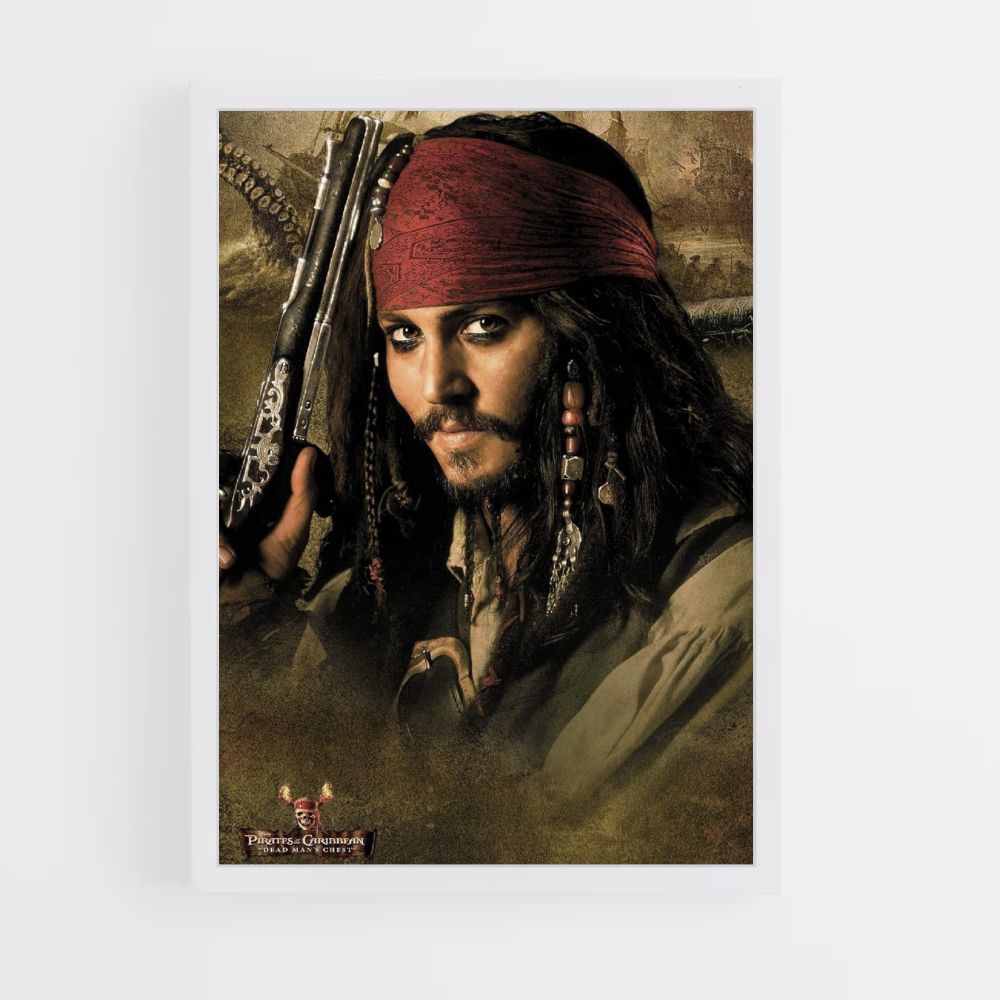 Pistola Jack Sparrow Póster