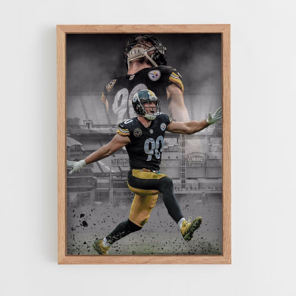 Póster Pittsburgh Steelers 90