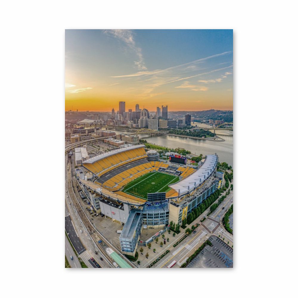 Estadio de los Pittsburgh Steelers Póster