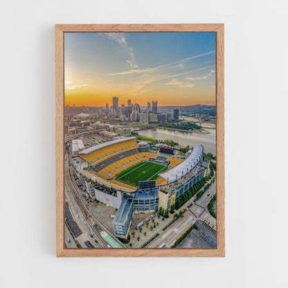 Estadio de los Pittsburgh Steelers Póster