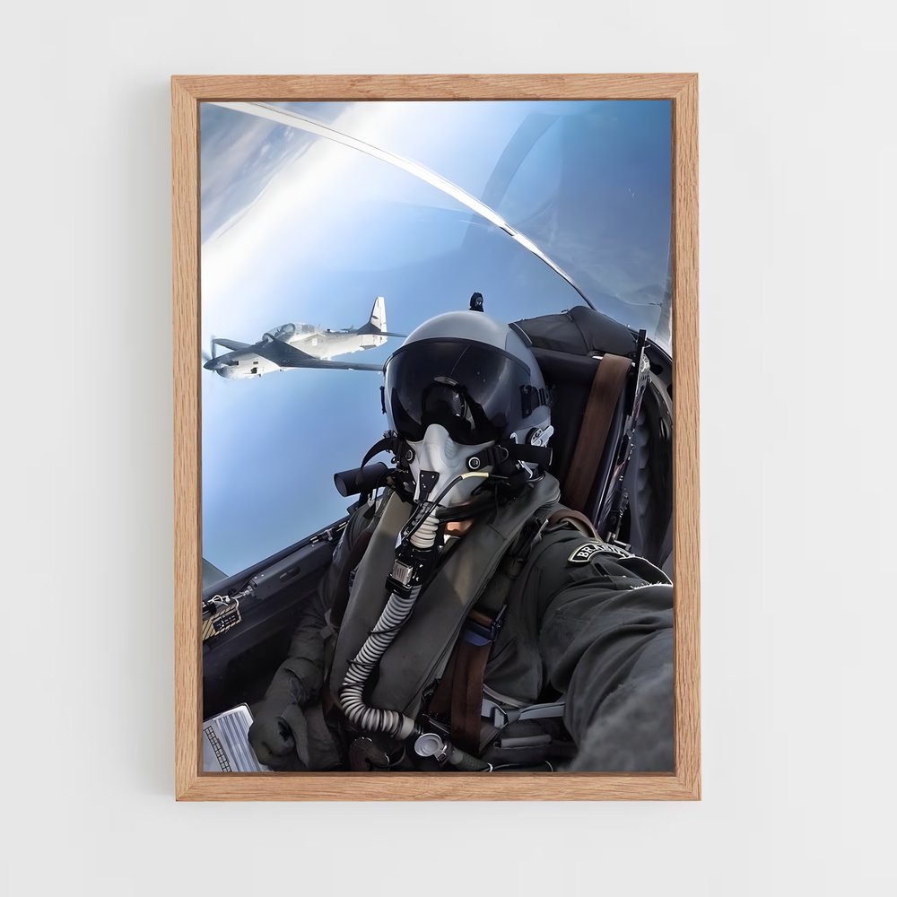 plane-10 cadre Bois clair