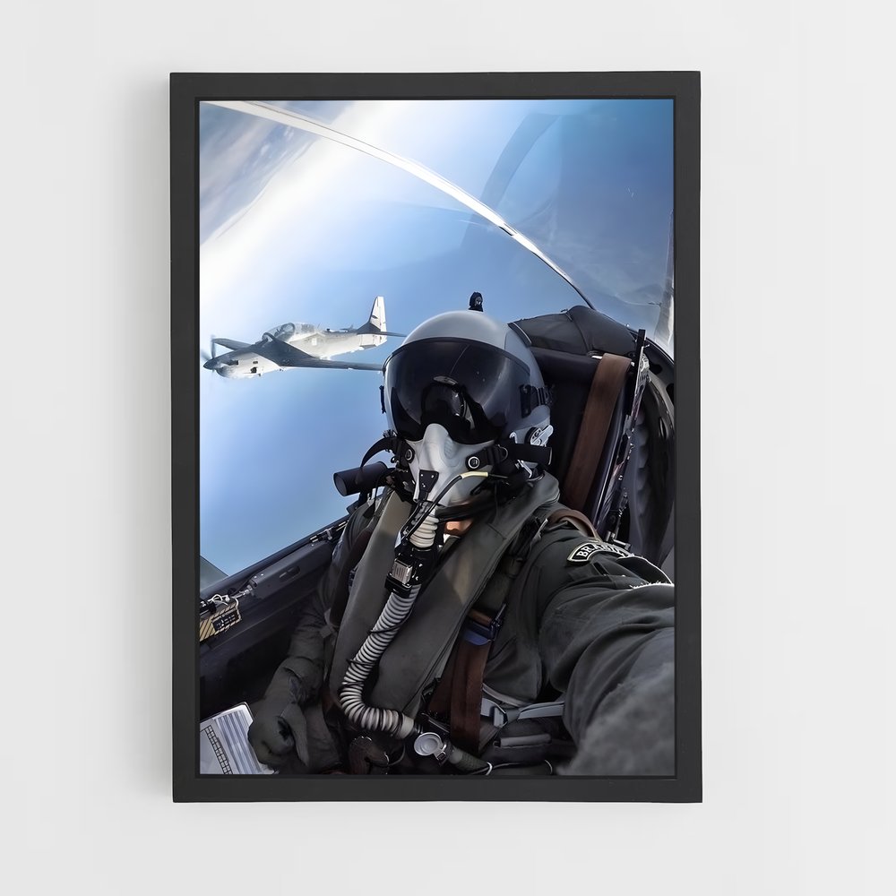 plane-10 cadre Noir